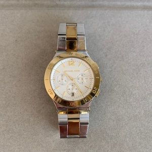 Michael Kors gold and silver women’s watch